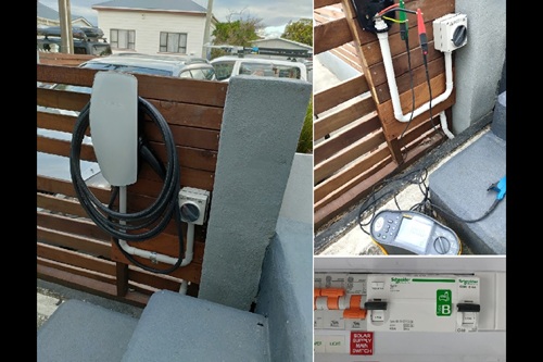 Residential EV Charging Station Install